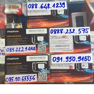 SIM 4G VINAPHONE SỐ DỄ NHỚ GIÁ SỐC