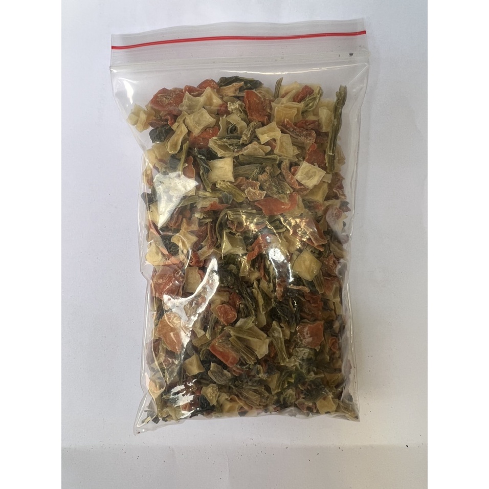 Rau củ sấy khô cho hamster, chuột, sóc gói 200gr