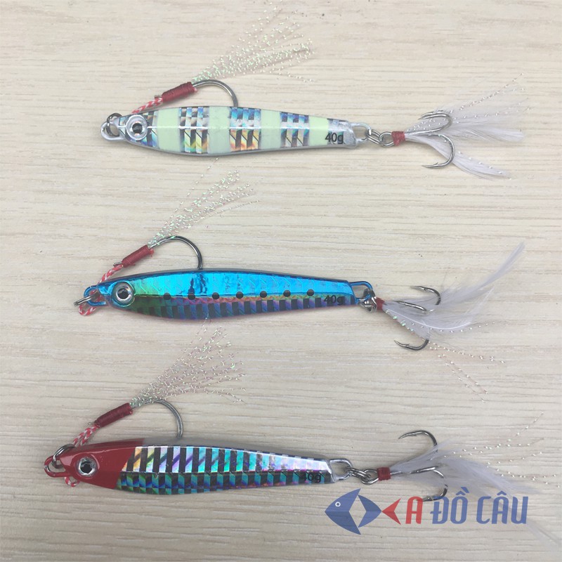 Mồi câu cá biển Jigging size 20g, 30g, 40g, 60g