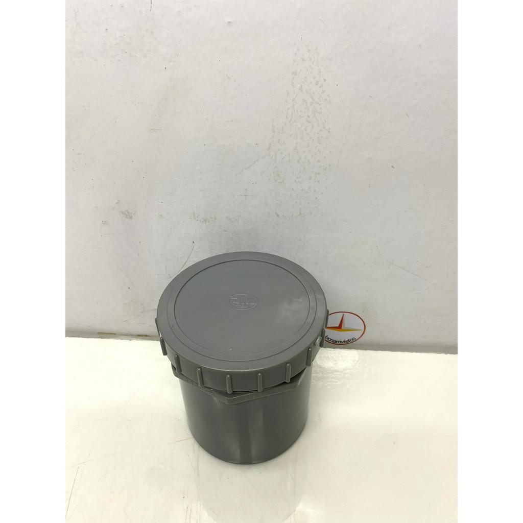 Bít xả ren ngoài 90,114 nhựa PVC Bình Minh