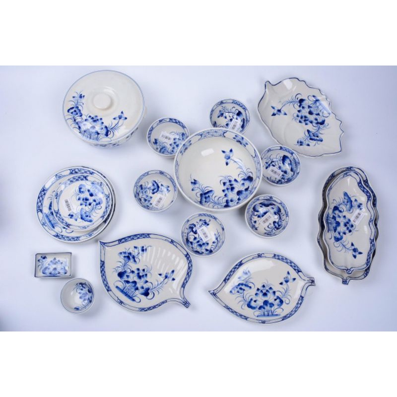 Bộ hoa mặt trời sứ Bát Tràng