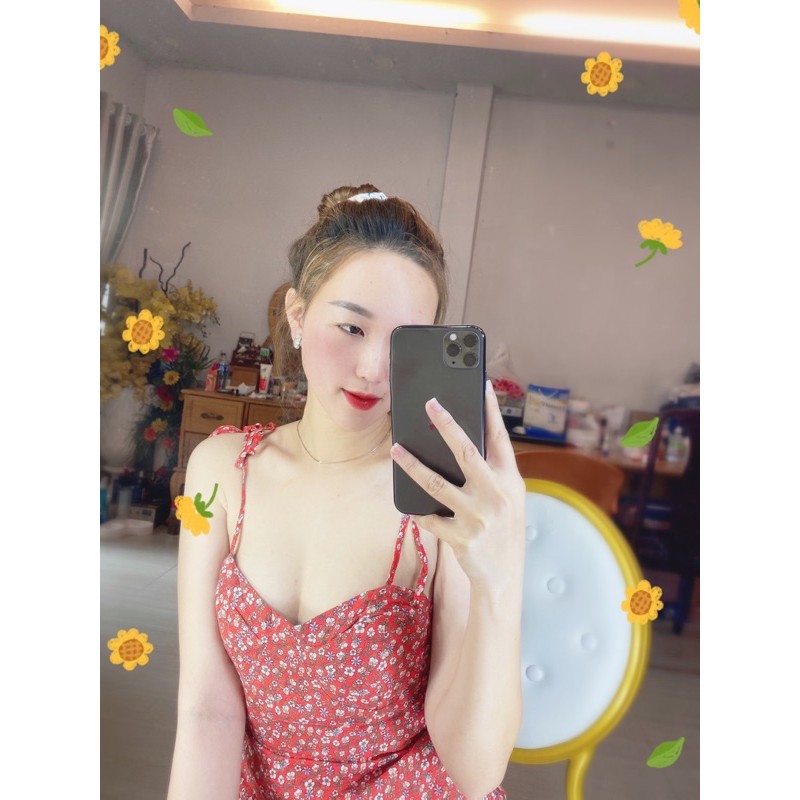 Váy hoa nhí dây F21 xịn saleeee