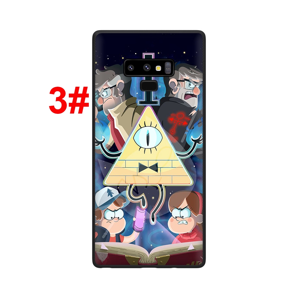 Ốp điện thoại silicon mềm in hoạt hình phim Gravity Falls cho Samsung Galaxy Note 8 9 10 Plus A5 2017 A6 A7 A8 A9 2018