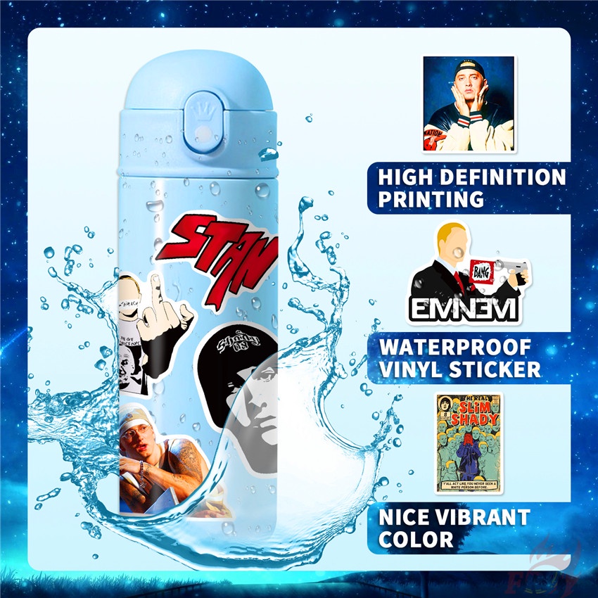 ❉ Eminem Series 02 HipHop Rapper Singer Stickers ❉ 50Pcs/Set DIY Fashion Waterproof Doodle Decals Stickers