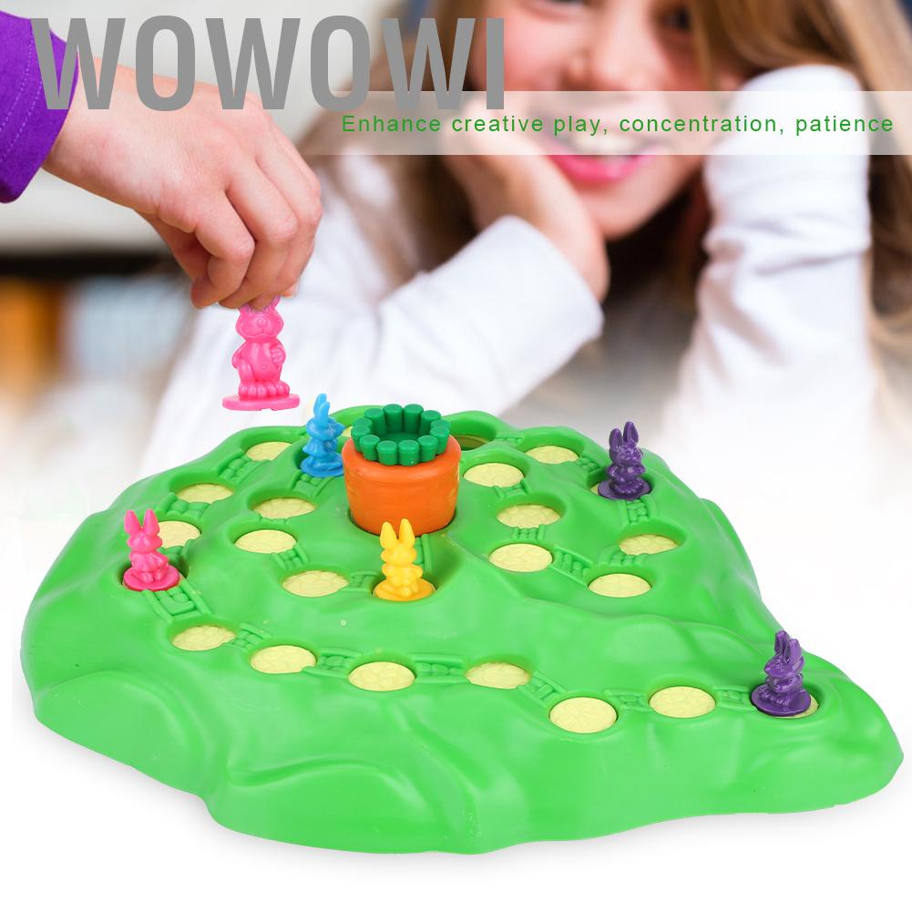 Bộ Đồ Chơi Board Game Wowowi Bunny Vui Nhộn Cho Gia Đình