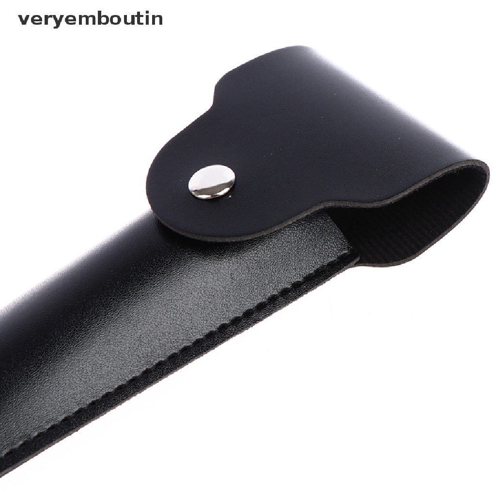 1 Túi Da PU Đựng Dao Cạo Râu Hai Cạnh An Toàn Tiện Dụng Mang Theo Du Lịch