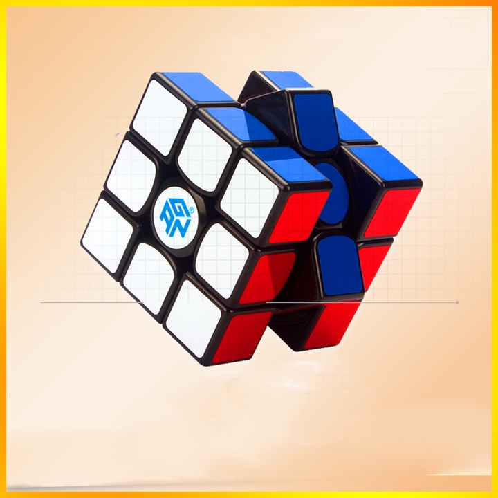 Rubik 3x3 GAN 356 M Nam Châm Cao Cấp Xoay Nhanh Mượt Tốc Độ Cao Đồ Chơi Phát Triển Trí Tuệ Bafaby R56M