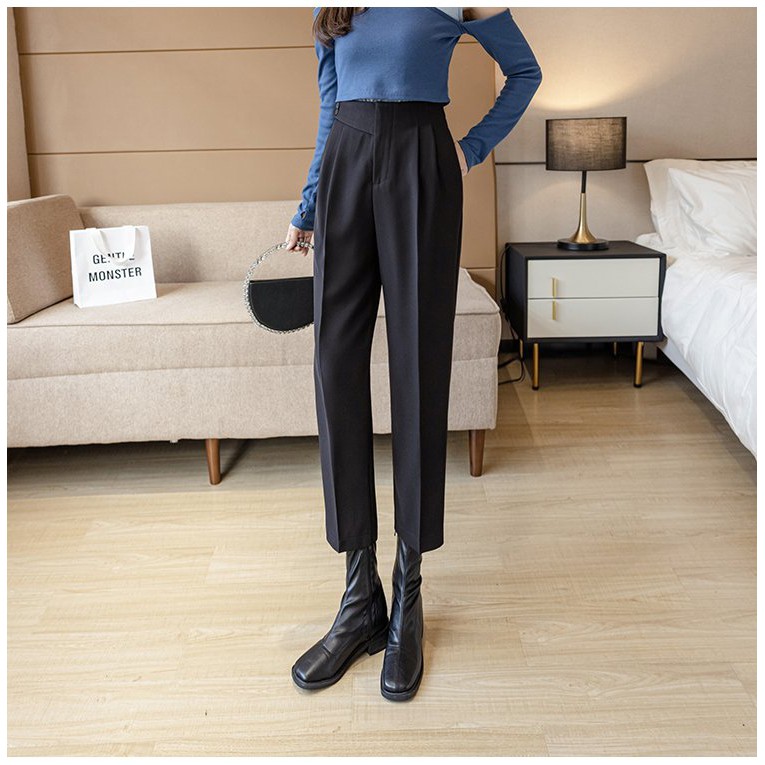 Quần âu công sở nữ 3 màu thanh lịch, chất vải đứng form cực đẹp QD19 - LEERY | BigBuy360 - bigbuy360.vn