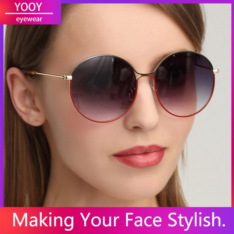 2019 NEW Sunglasses Metal Round Frame Fashion Style