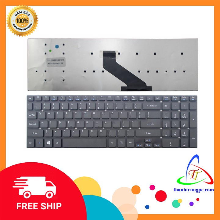 Bàn phím laptop Acer E15, ES1-512, ES1-711, ES1-531, ES1-731, ES1-521, ES1-521, V5-561