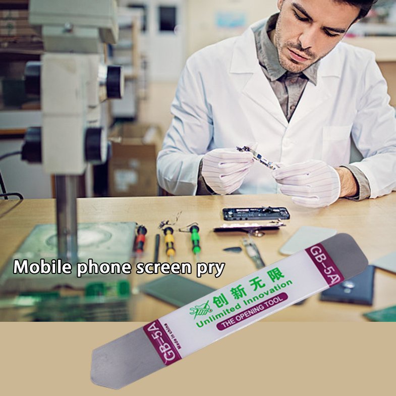 1 Lưỡi Dao Cạo Màn Hình LCD Bằng Thép Không Gỉ Mềm Cho Điện Thoại