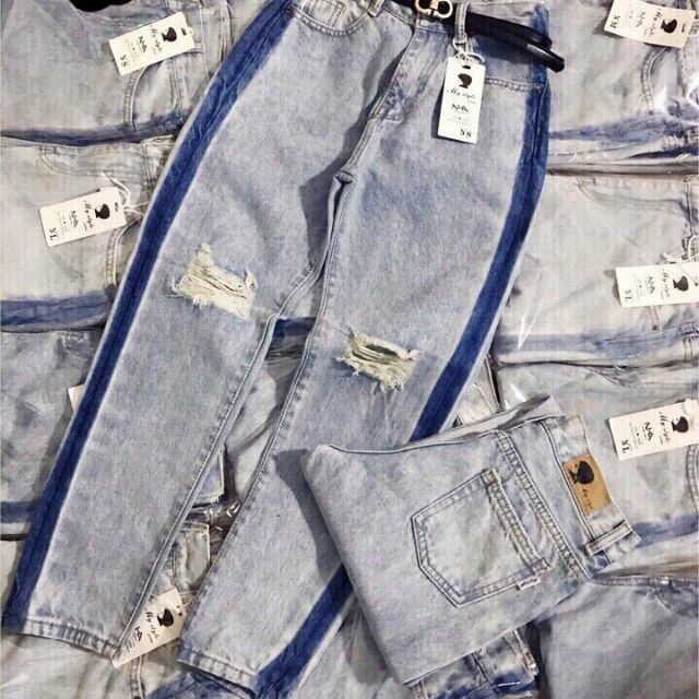 Quần jeans baggy nữ