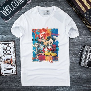 ÁO THUN NAM NỮ UNISEX CHUỘT MICKEY