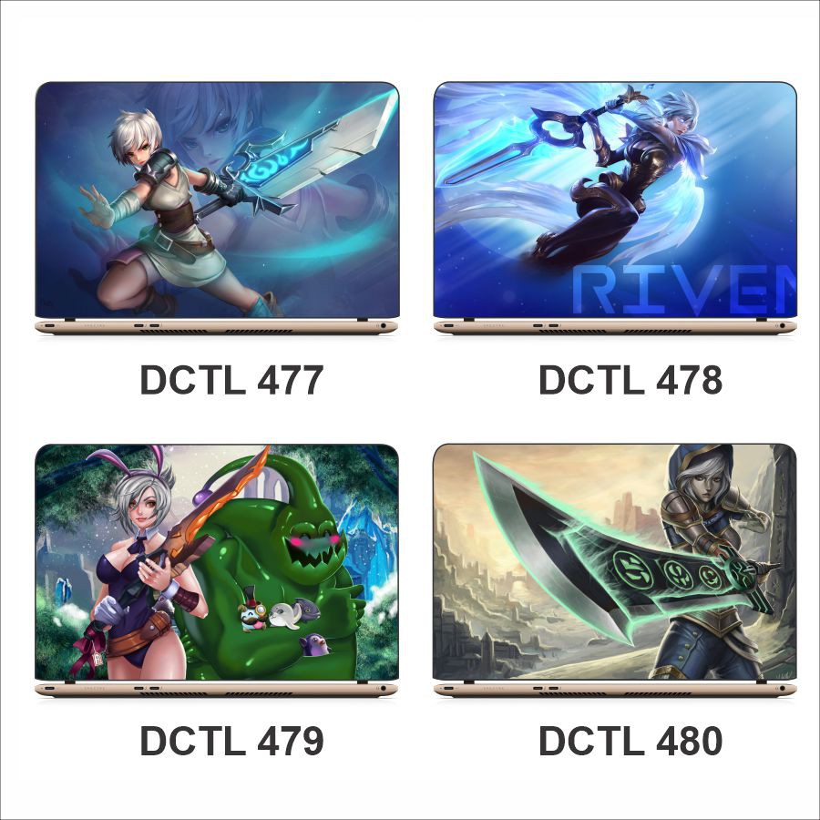 Miếng decal dán mặt lưng Laptop Liên Minh Huyền Thoại - Mã DCLT 473 - 500 | BigBuy360 - bigbuy360.vn