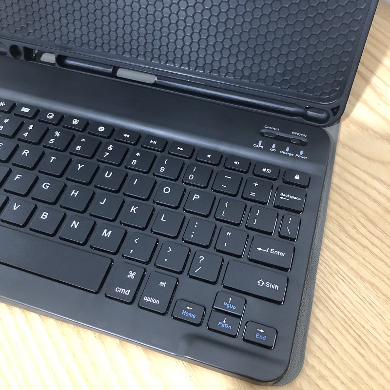 Bao da kèm bàn phím Bluetooth cho iPad Pro 11.0 inch 2020 2021 10.5 10.2 Gen 7 8 9.7 Air Mini 2 3 4 5 6 có khay đựng bút