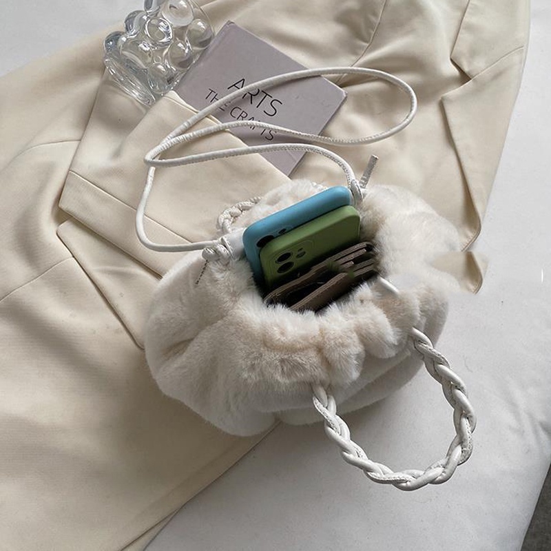 Túi Đeo Vai Bằng Vải Bông Thiết Kế niche Thời Trang Cho Nữ