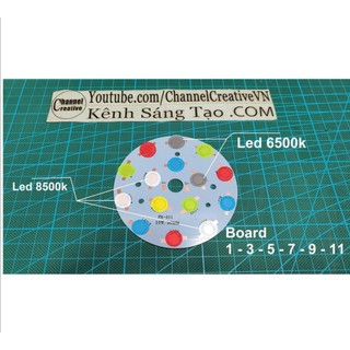 mạch tròn hàn sẵn led luxeon 1w