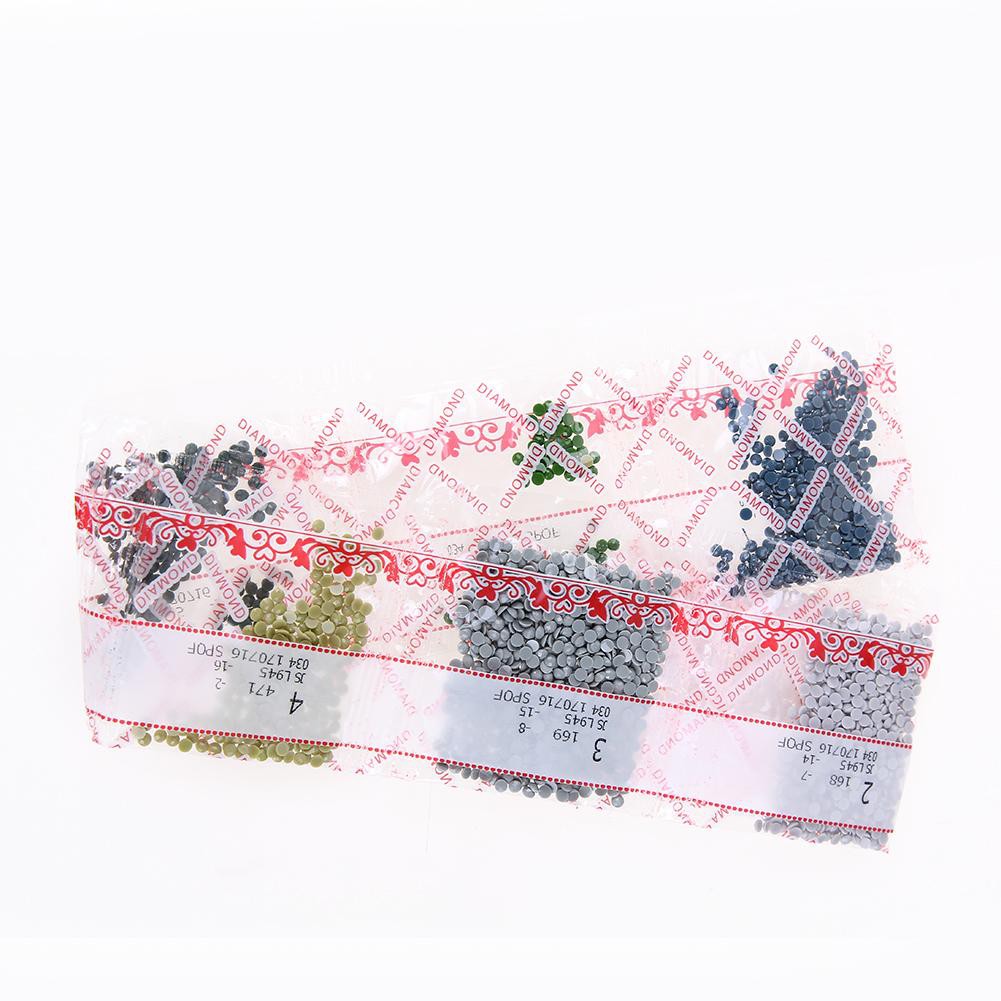 Tranh hoa hồng đỏ kim cương 5D 30 X 30cm