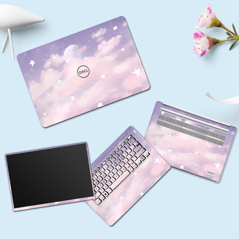 Miếng dán Laptop in theo yêu cầu cho Dell Hp Macbook Acer Lenovo Thinkpad Asus Msi Cắt sẵn theo model máy skin 3M