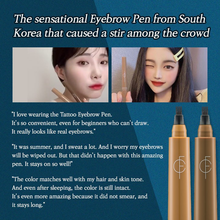 FORENCOS Eyebrow Tattoo Precision Pen 2g | BigBuy360 - bigbuy360.vn