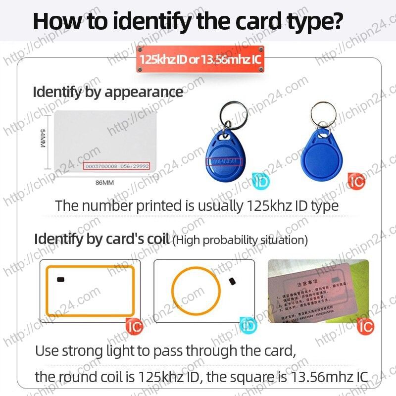 [2 CÁI] Thẻ từ RFID ĐỎ