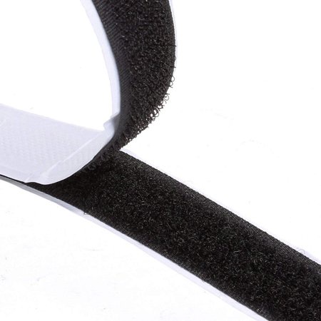 Băng dính nhám gai, băng dính 2 mặt bông gai có sẵn keo dán, loại 2,5cm