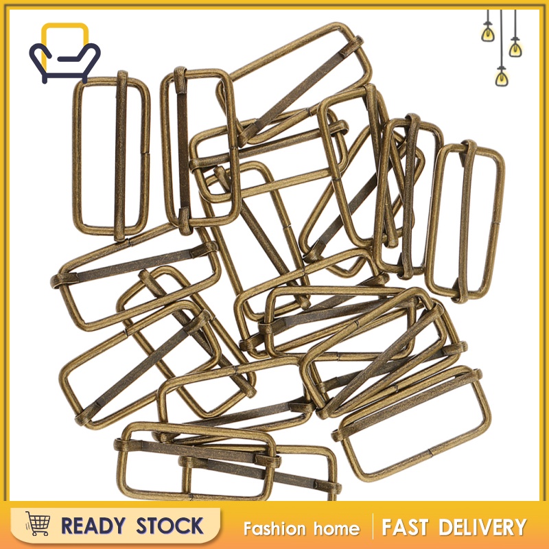 Set 20 Đầu Nối Khóa Dây Đeo Túi Xách Bằng Kim Loại Happi2ness