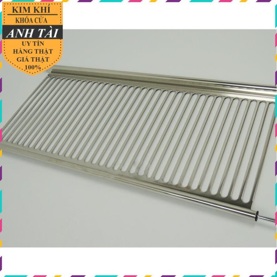 Giá để bát đĩa cố định dạng chữ V cao cấp lắp tủ bếp Inox 304 2 tầng- 3 tầng