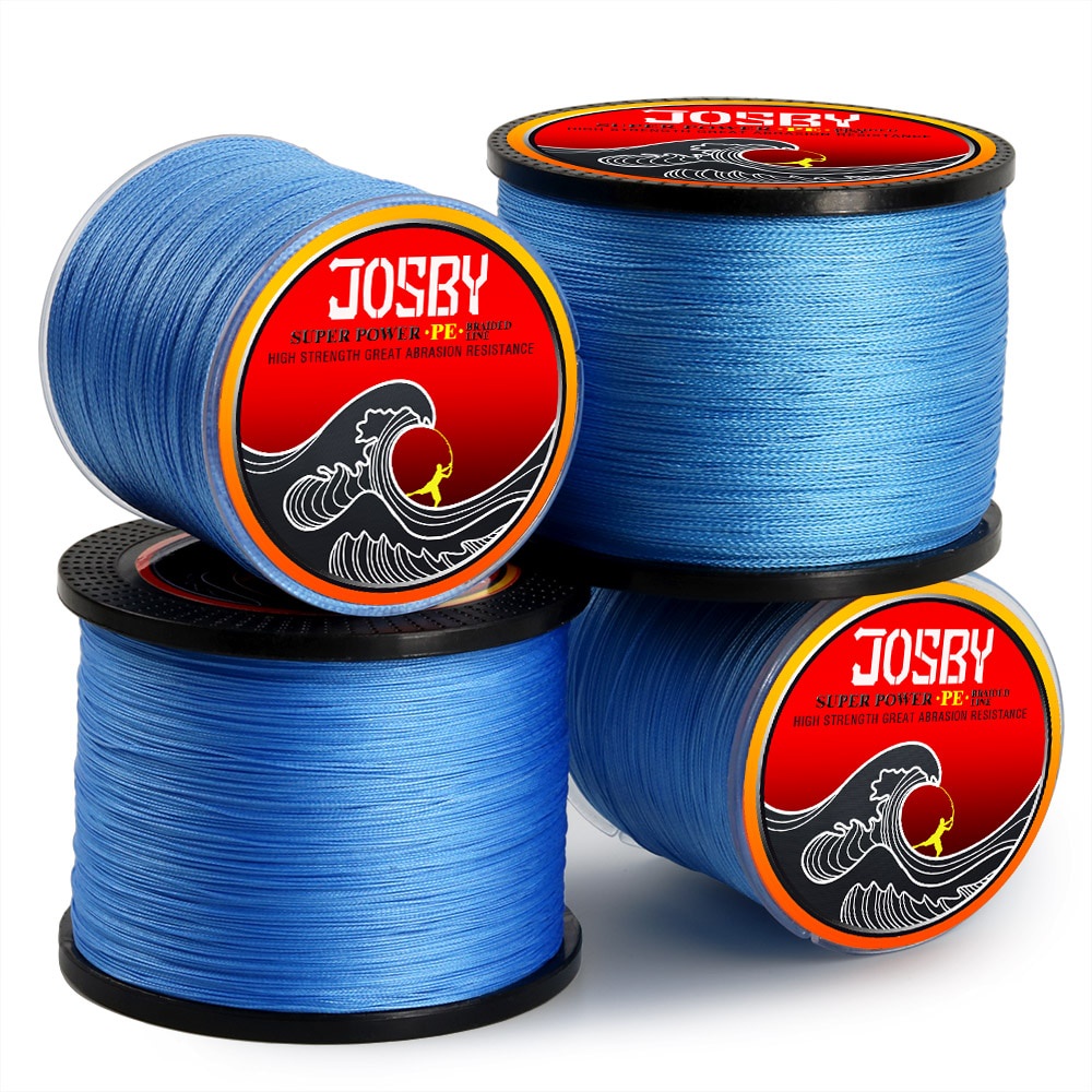 Cuộn Dây Câu Cá PE X4 Bện 8 Sợi 1000M 500M 300M 100M 20 24 35 40 5