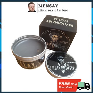 Sáp vuốt tóc Urban Primate Clay 90g,  siêu giữ nếp 24h, hàng nhập Thái Lan