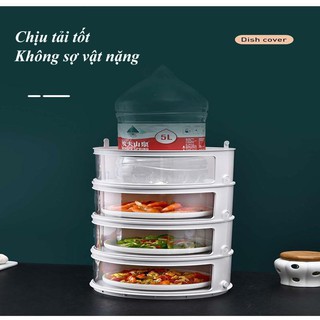 Lồng Bàn Đậy Thức Ăn Giữ Nhiệt Chống Bụi Tiện Dụng Mẫu Mới 2022