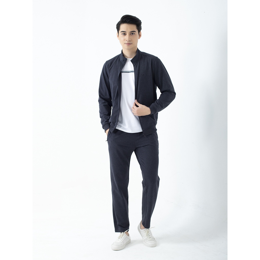 Bộ quần áo nỉ Nam kéo khóa Grayhomme,Nhiều Màu, Co Giãn, Bền Màu, Không Bai xù | BigBuy360 - bigbuy360.vn