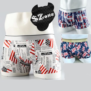 Bộ 3 Quần sịp boxer cạp to nam in hình ngộ nghĩnh