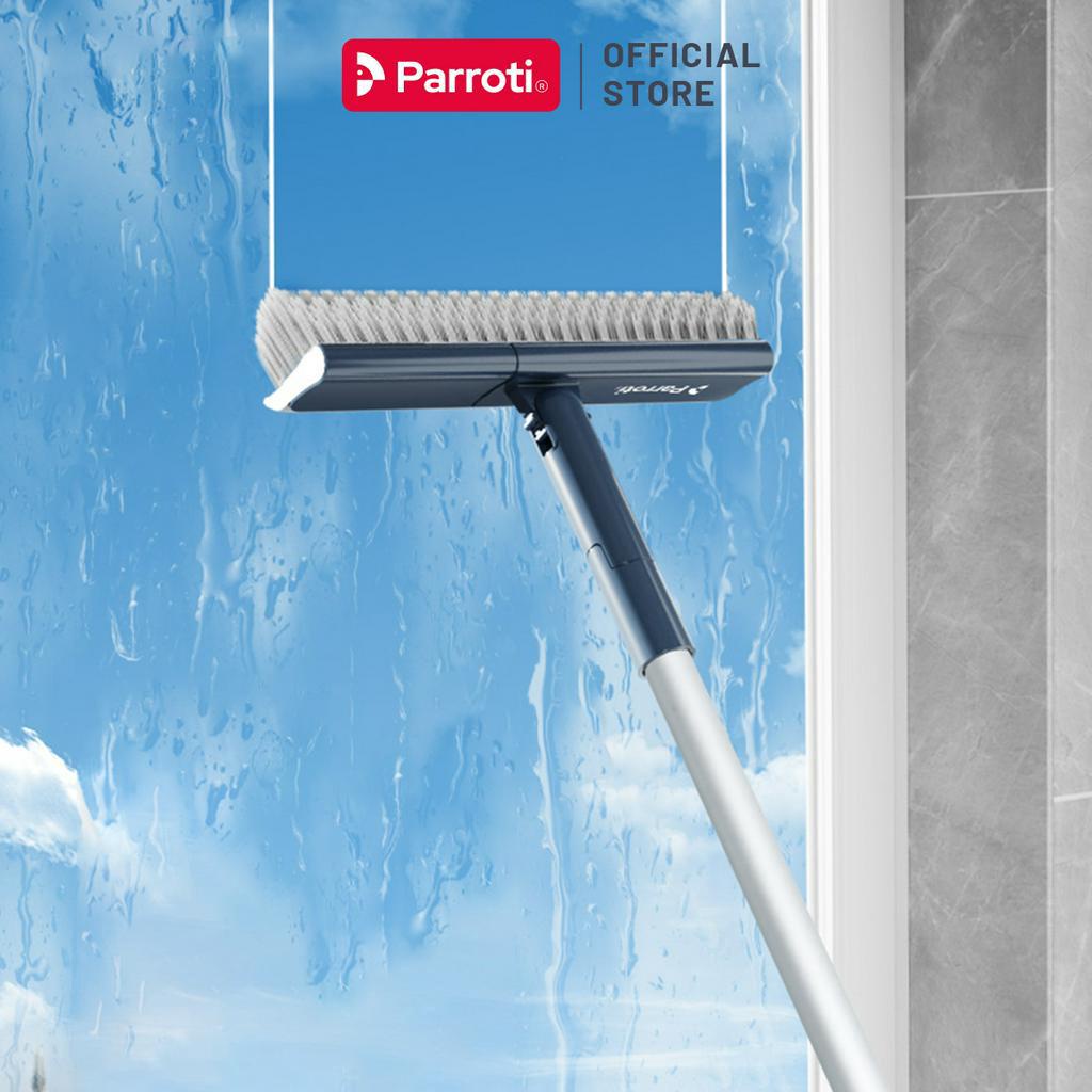 Cây chà sàn nhà tắm, cọ sàn và gạt nước 2 trong 1, cọ khe hẹp và góc tường - Parroti Easy ES04