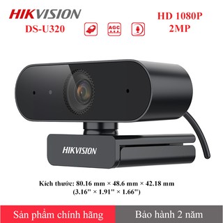 Webcam hikvision full hd 2mp mã mới ds-u320 và ds-u525 thay thế mã ds-u02 và ds-u12