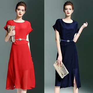 Đầm dự tiệc tay cánh dơi TAT233D