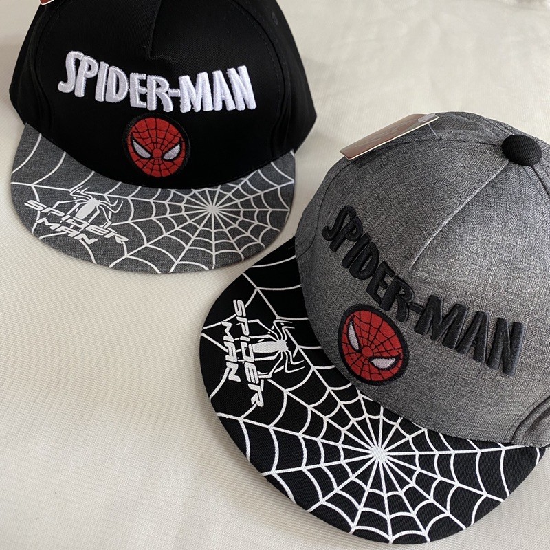 |FAMARAL2 giảm 10k cho đơn 50k|[ Bé 2 tuổi - 6 tuổi ] Nón hiphop spiderman cho bé trai siêu đẹp