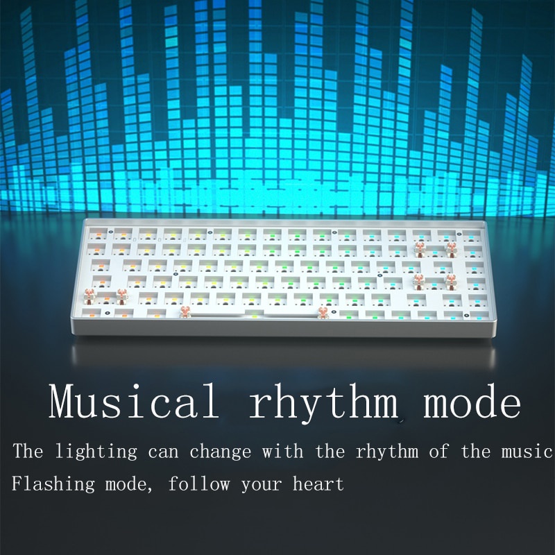 Bộ Bàn Phím Cơ Cơ Có Dây Và Dây Cáp RGB 3/5 Chân Có Thể Tháo Rời Chuyên Dụng