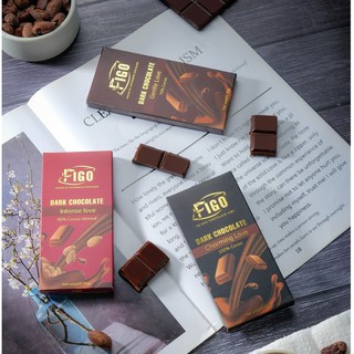 Combo 3 hộp Kẹo Sô cô la đen nguyên chất không đường+Socola đen 70% cacao ít đường +Socola đen 80% cacao Hạt Hạnh nhân