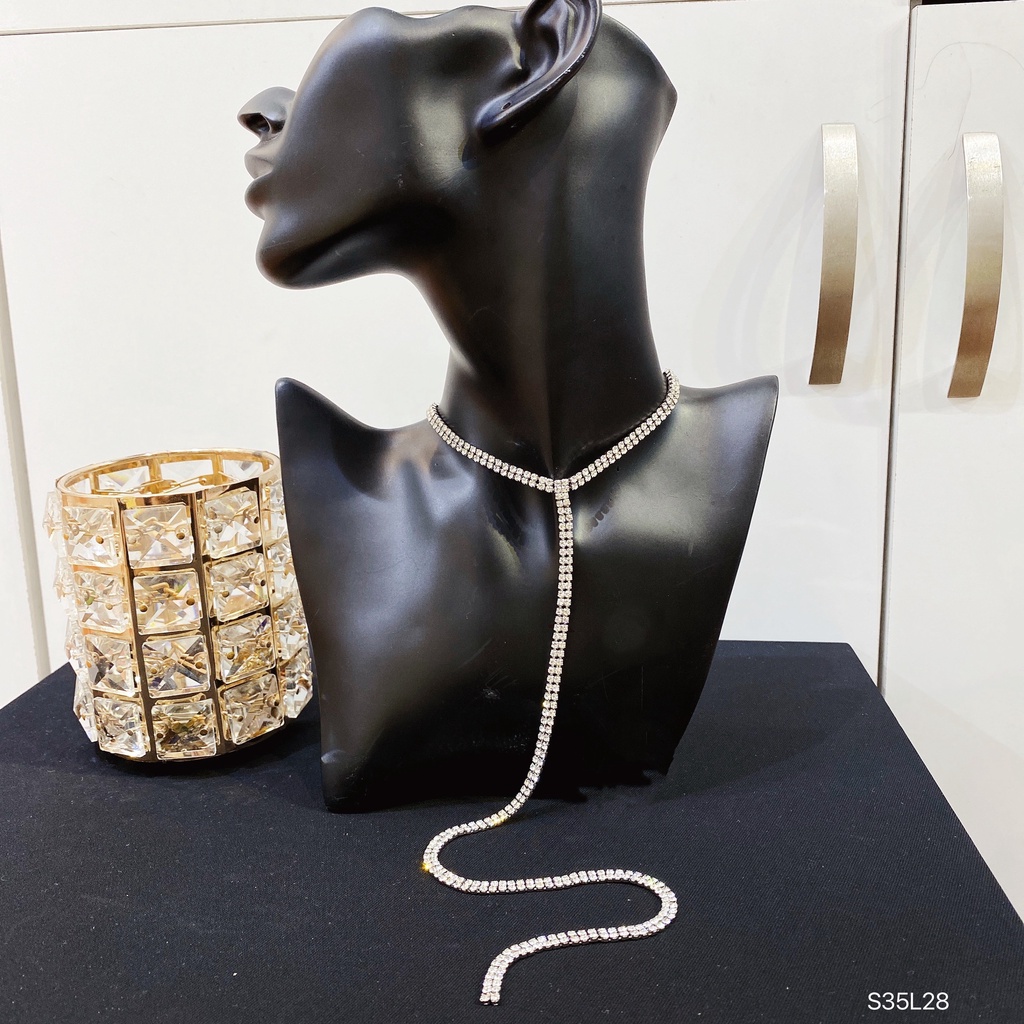 Choker - vòng cổ dính đá nữ cao cấp MS450040
