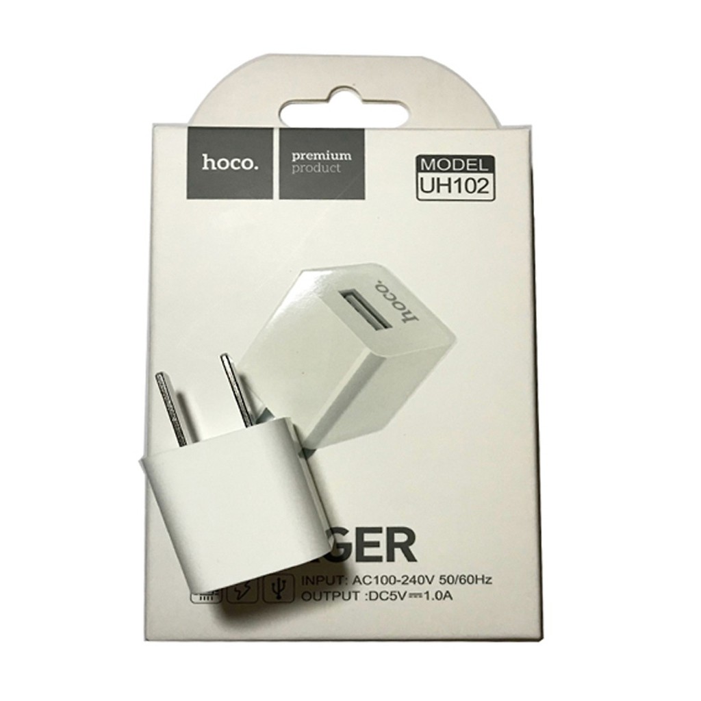 Củ sạc HOCO UH102 Chính Hãng Hỗ trợ sạc nhanh Cho IPad Pin Dự Phòng Cáp Sạc Tai nghe Bluetooth Airpods IPhone - Shin Cas