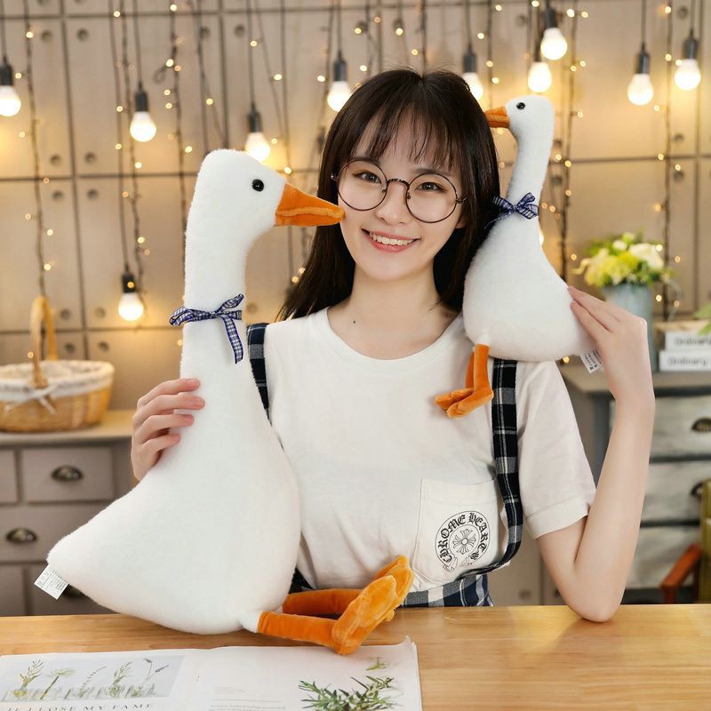 Gối Ôm Hình Ngỗng Trắng Dễ Thương