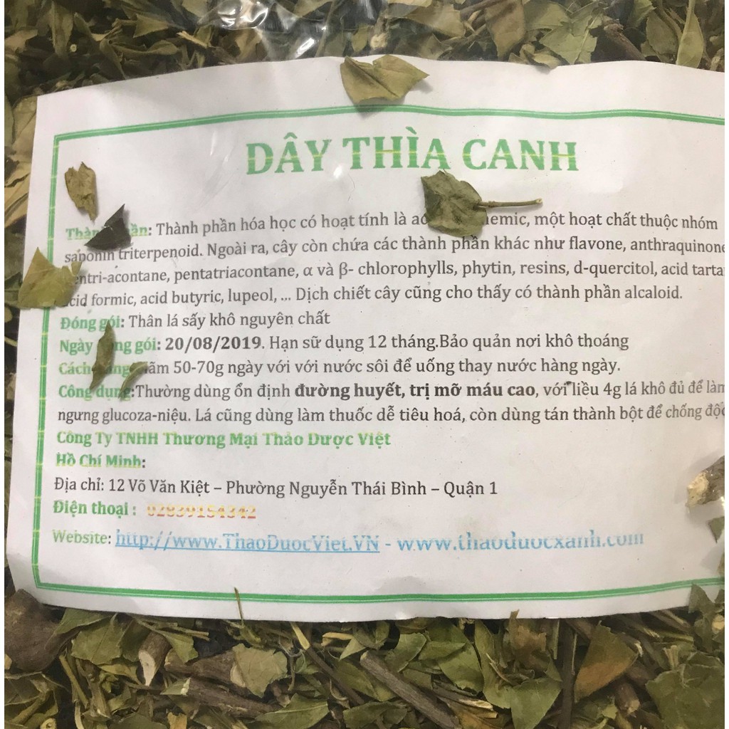 [Mã 267FMCGSALE giảm 8% đơn 500K] 1kg Dây thìa canh khô