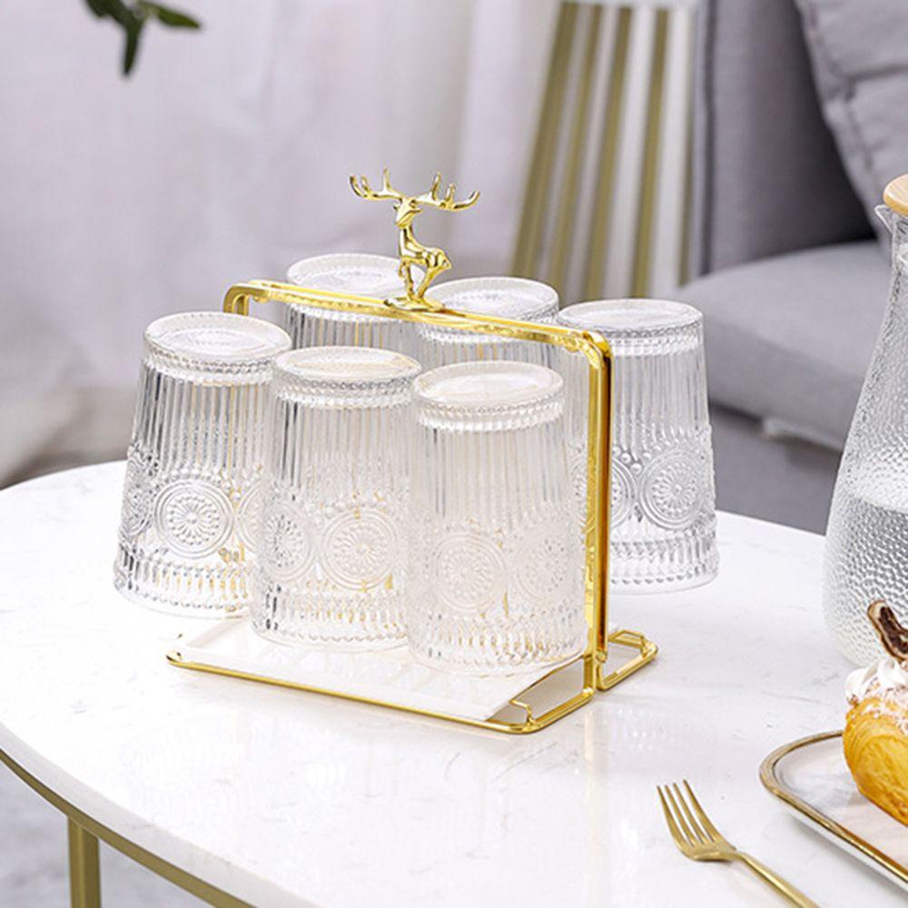 Giá Đỡ Phơi Khô Cốc Cà Phê 6 Móc Tiện Dụng Cho Nhà Bếp