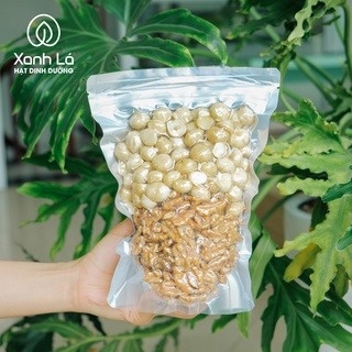 Hạt dinh dưỡng mix 2 siêu hạt sạch loại A Xanh Lá (2 trong 4: hạnh nhân, hạt điều, macca, óc chó)