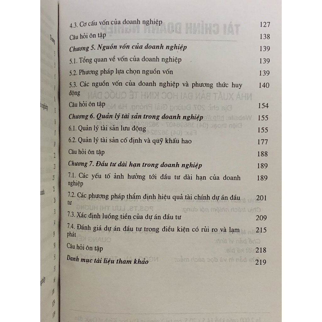 Sách - Tài Chính Doanh Nghiệp  - PGS. TS. Lưu Thị Hương