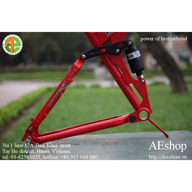 khung xe đạp mtb gấp Land Rover