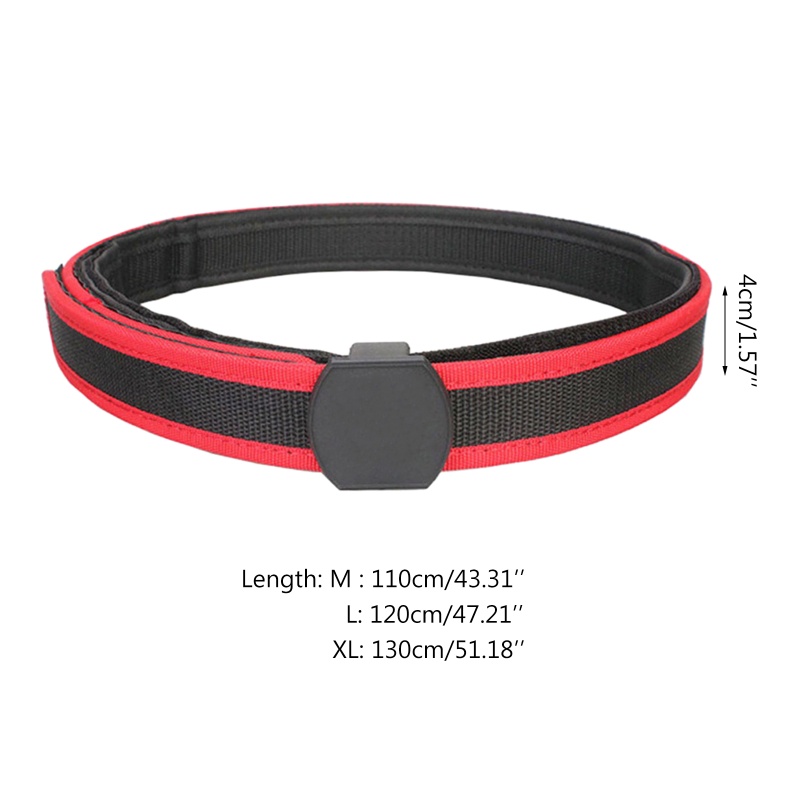 Thắt Lưng Nylon Khóa Hợp Kim Tháo Lắp Nhanh Cho Nam Nữ