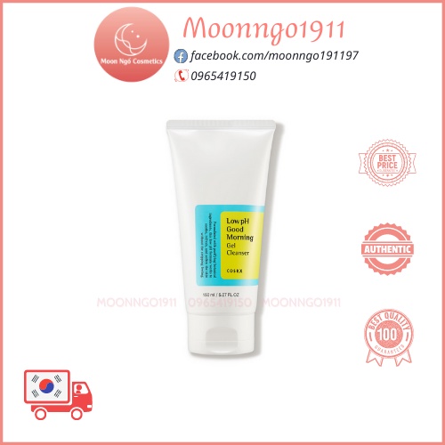 SỮA RỬA MẶT COSRX LOW PH GOOD MORNING GEL CLEANSER