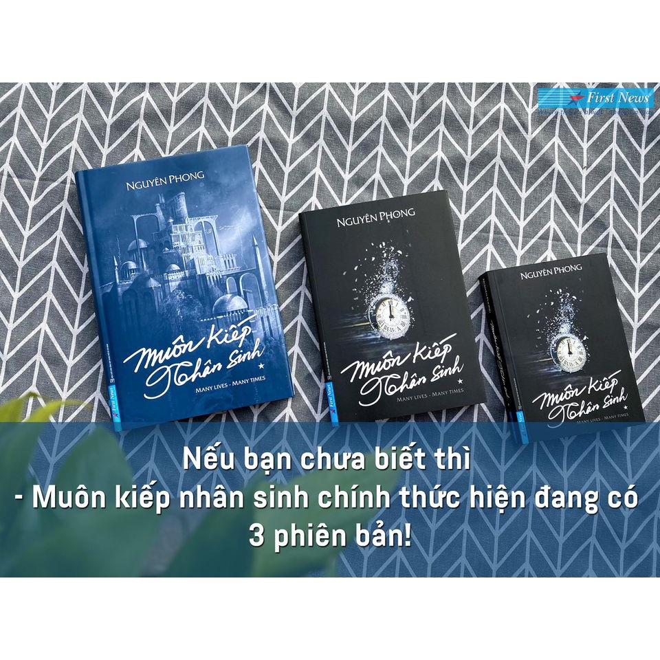 Sách - Muôn Kiếp Nhân Sinh (Bìa Cứng) - FirstNews Tặng Kèm Bookmark